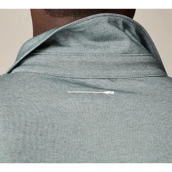 NWT J. Crew Men's Performance Polo Shirt COOLMAX® Technology Old Forest Size L - Picture 14 of 14